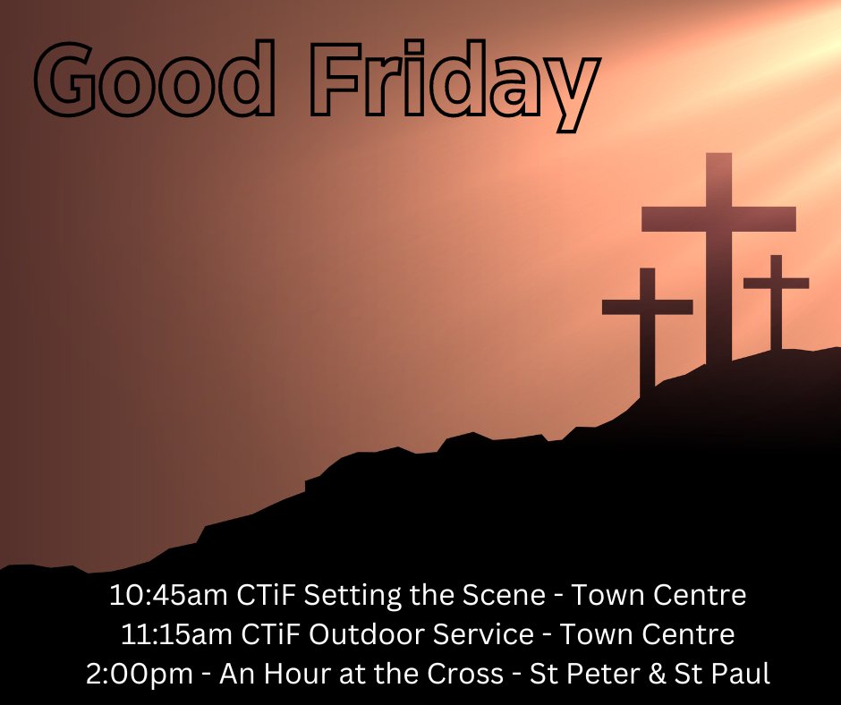 Join with us on Good Friday