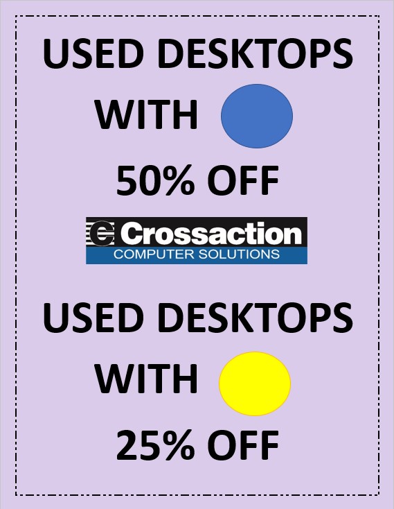 CrossactionUT's tweet photo. 🚨CROSSACTION COMPUTERS STICKER SALE🚨
Used desktops with a blue sticker will be 50% off listed price! Used desktops with a yellow sticker will be 25% off listed price! Only while supplies last, come in to get yours today!
#CROSSACTIONCOMPUTERS #SALE #WINDOWS10 #2023 #STICKERSALE https://t.co/rVvu7c2zIX