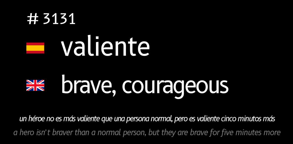 Everyday Spanish - Most Frequent Words (@useful_spanish) on Twitter photo 