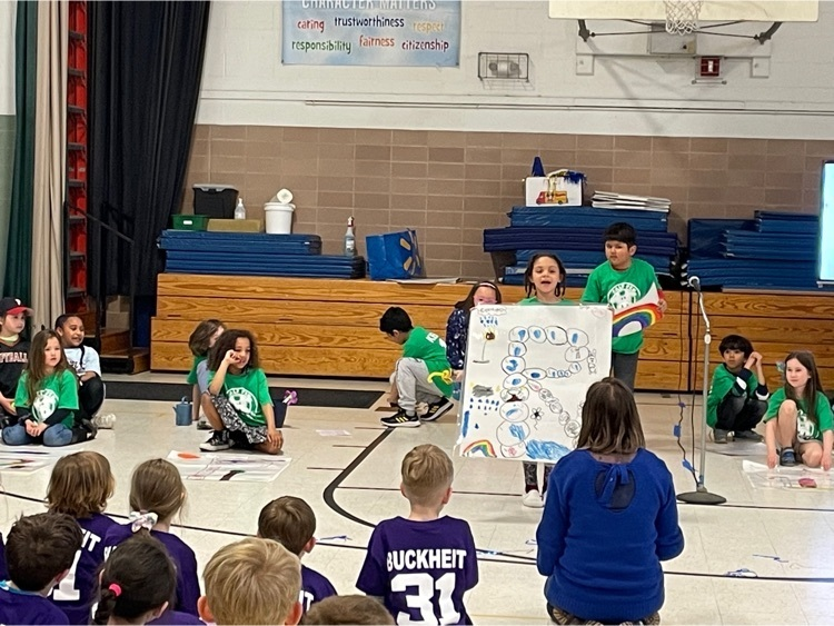 MrsWhitCPM's tweet photo. Our second grade did an amazing job presenting their learning at our April All School Gathering! #springinct #ohtheplaceswego https://t.co/HL3gbjLwLY