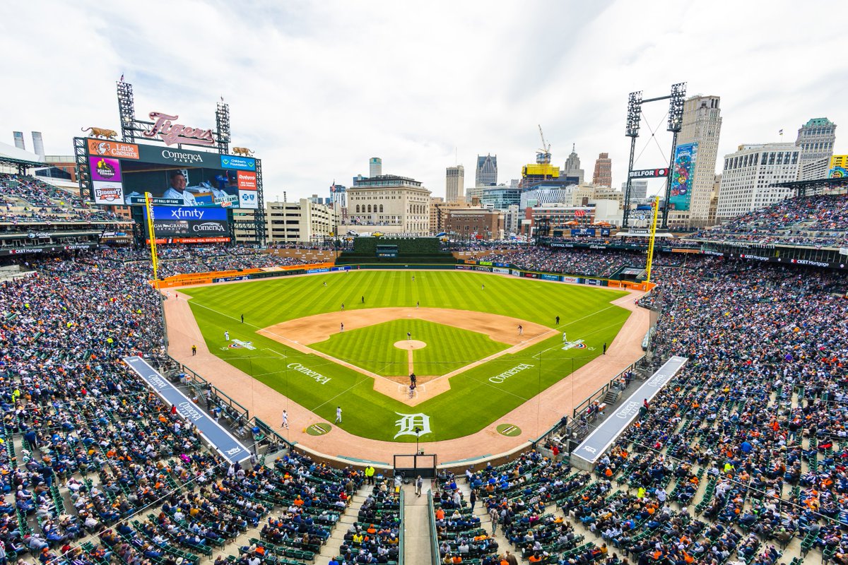 tigers's tweet photo. #OpeningDayDET is better with all of you!

Thanks to 44,650 of our closest friends for spending the afternoon with us. https://t.co/Fbo0fnH6Ia