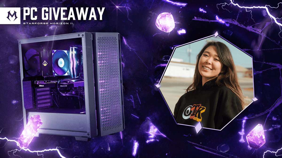 extraemilyy's tweet image. in honor of joining @MythicTalent, we’re doing a HUGE PC giveaway!

One person will win this $1,100+ RX 6650XT Gaming PC! 🤩

To enter:
⭐️ Retweet + Like this post
⭐️ Follow @extraemilyy and  @MythicTalent
⭐️ Enter w/ the link below

Giveaway ends MAY 6! vast.link/ExtraEmily