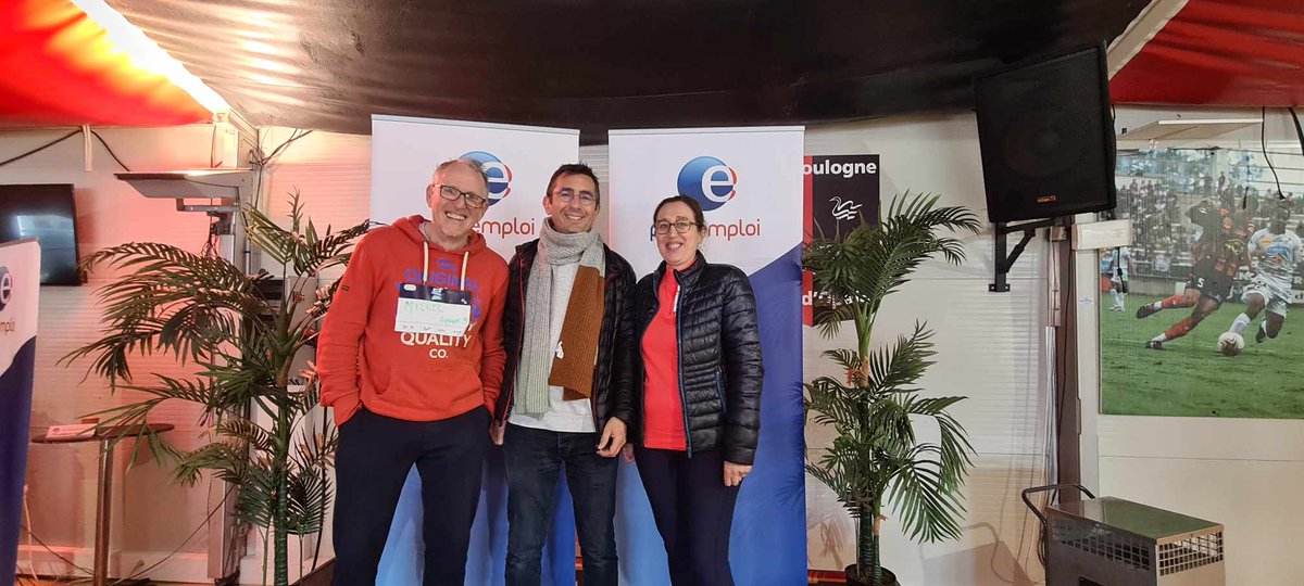 📣Mettre en avant ses savoirs être: prise d initiative, esprit d'équipe..c'est ce que permet le #StadeVerslEmploi
1️⃣0️⃣0️⃣ demandeurs d emploi et 1️⃣2️⃣ entreprises ont tenté l'expérience a Boulogne #satisfaction
👉#recrutement
👉#immersion
<a href="/ThierryDanhiez/">Thierry DANHIEZ</a> <a href="/fcuvillier/">Frédéric Cuvillier</a>
<a href="/Prefet62/">Préfet Pas-de-Calais 🇫🇷🇪🇺</a>
