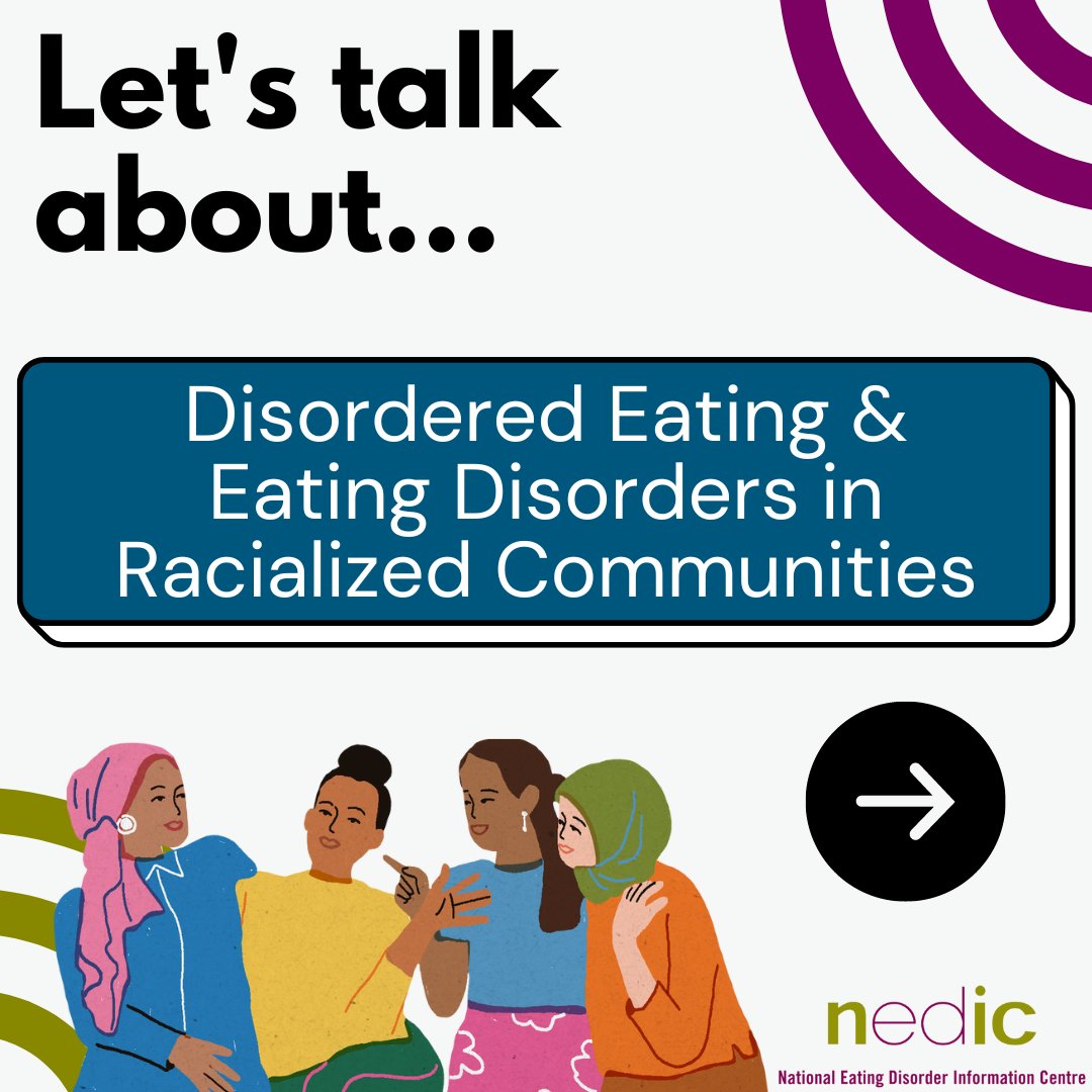 theNEDIC's tweet photo. NEDIC is excited to announce the launch of our new collection of 6 unique resources developed by &amp; for racialized community members affected by eating disorders, along with a guide to culturally-sensitive eating disorder care for healthcare providers! 
https://t.co/QH85afXp2O https://t.co/ejycX1sDdv