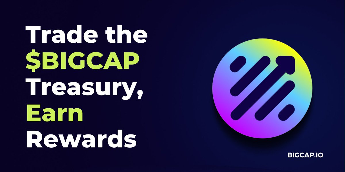 Trade the $BIGCAP treasury, earn rewards. 

A hedge fund you control 🏦

First trading ladder coming soon!

🅱️🧢