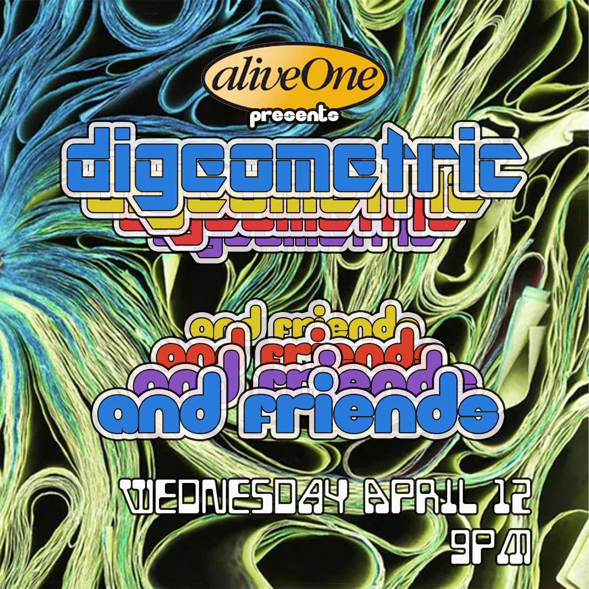 We’re back @aliveOneChi on Wednesday April 12 at 9pm.  Free Show.  LFG!