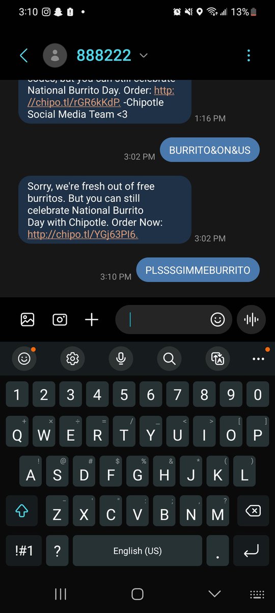 DaPeriscopeBaby's tweet photo. @ChipotleTweets Where's the reply???? https://t.co/bLDR56pUiy