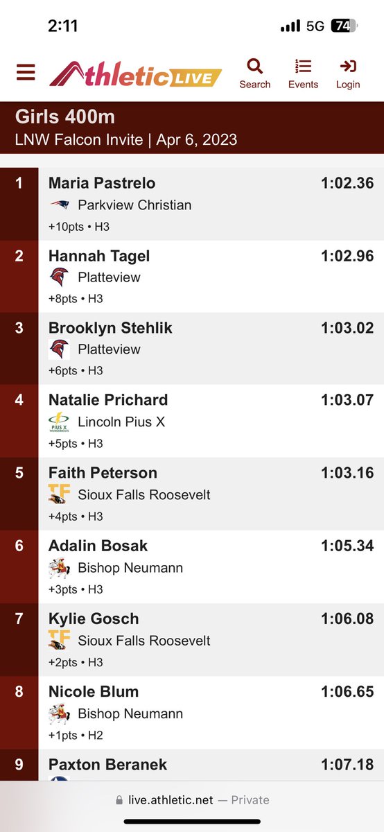 Platteview Track tweet media