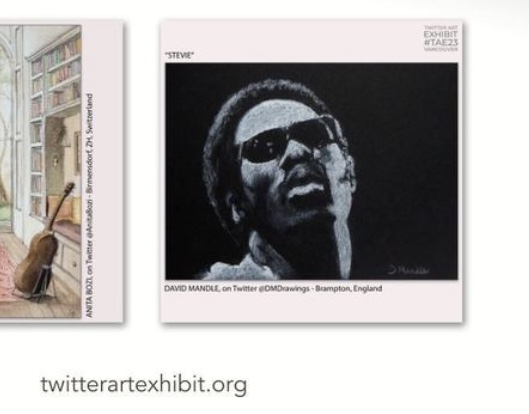 Delighted that my drawing ‘Stevie’ has made it to Vancouver for this years Twitter Art Exhibition #TAE23 #twitterartexhibition #vancouverBC #artforcause #giving #callforartists #Pencildrawing #pencil #pencilart #drawing #etsyshop #EtsySeller