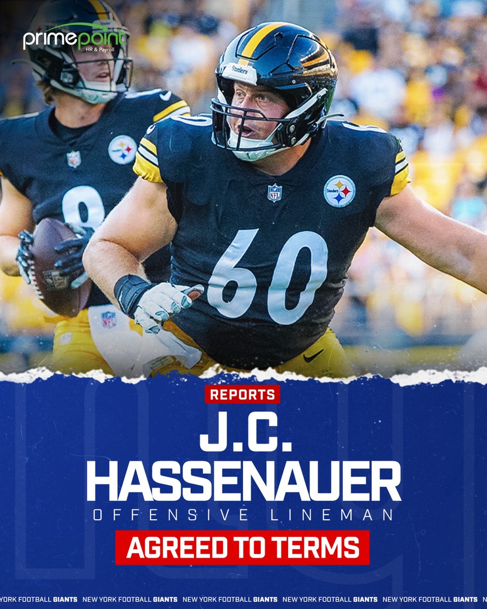 Reports: We have agreed to terms with OL J.C. Hassenauer

Details: nygnt.co/rm46