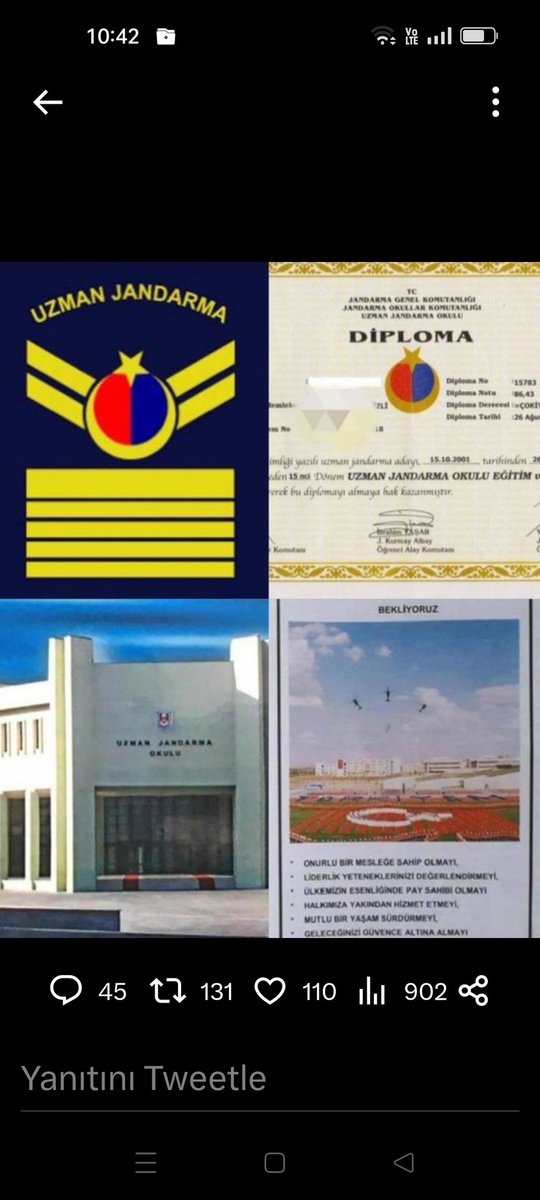 #SahipsizSTATÜ verilen vaatler tutulmamıştır.
Uzman Jandarmalar hak ettiği değeri ne zaman görecektir. Talebimiz STATÜ ve Okulun Hizmetten sayılmasıdır.
<a href="/RTErdogan/">Recep Tayyip Erdoğan</a> <a href="/dbdevletbahceli/">Devlet Bahçeli</a> <a href="/kilicdarogluk/">Kemal Kılıçdaroğlu</a> <a href="/meral_aksener/">Meral Akşener</a> <a href="/Mustafa_Destici/">Mustafa Destici</a> @ErbakanFatih <a href="/erkanakcay45/">Erkan Akçay</a> <a href="/jandarma/">T.C. Jandarma Gn. K</a> <a href="/TSKGnkur/">TSK</a>