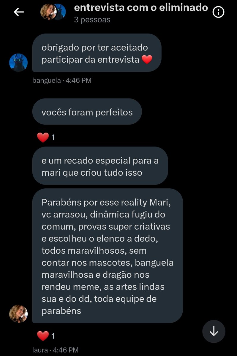 gameofcrownsrv's tweet photo. e a produção agradece sua participação no reality ❤️ https://t.co/4uuQ4MA77d