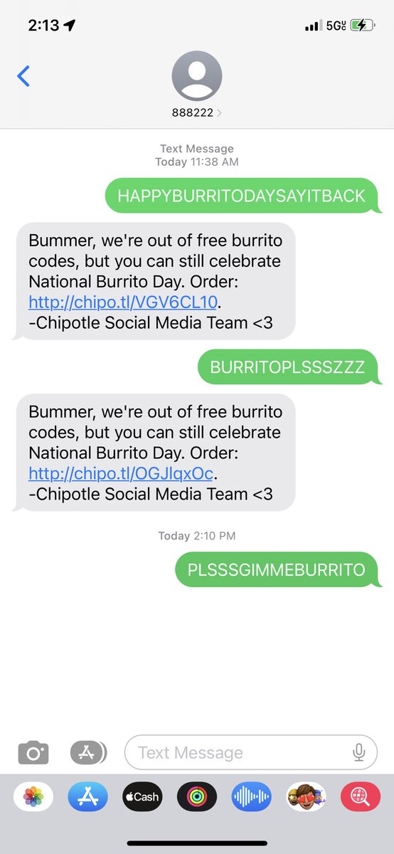 thekatieL's tweet photo. Killin me @ChipotleTweets 😭😭 #nationalburritoday https://t.co/IHWygJsHWg