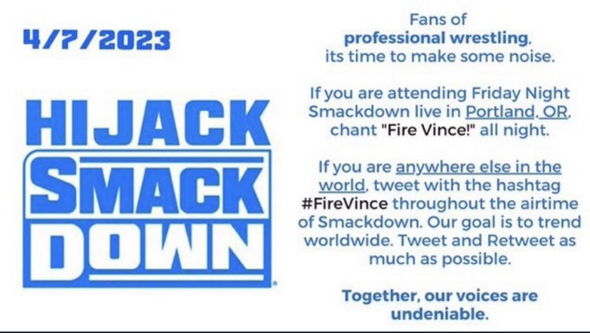 OfficialLadJoJo's tweet photo. @wrestlelamia Imma do my part and I will not be watching https://t.co/WyZKB83rgO
