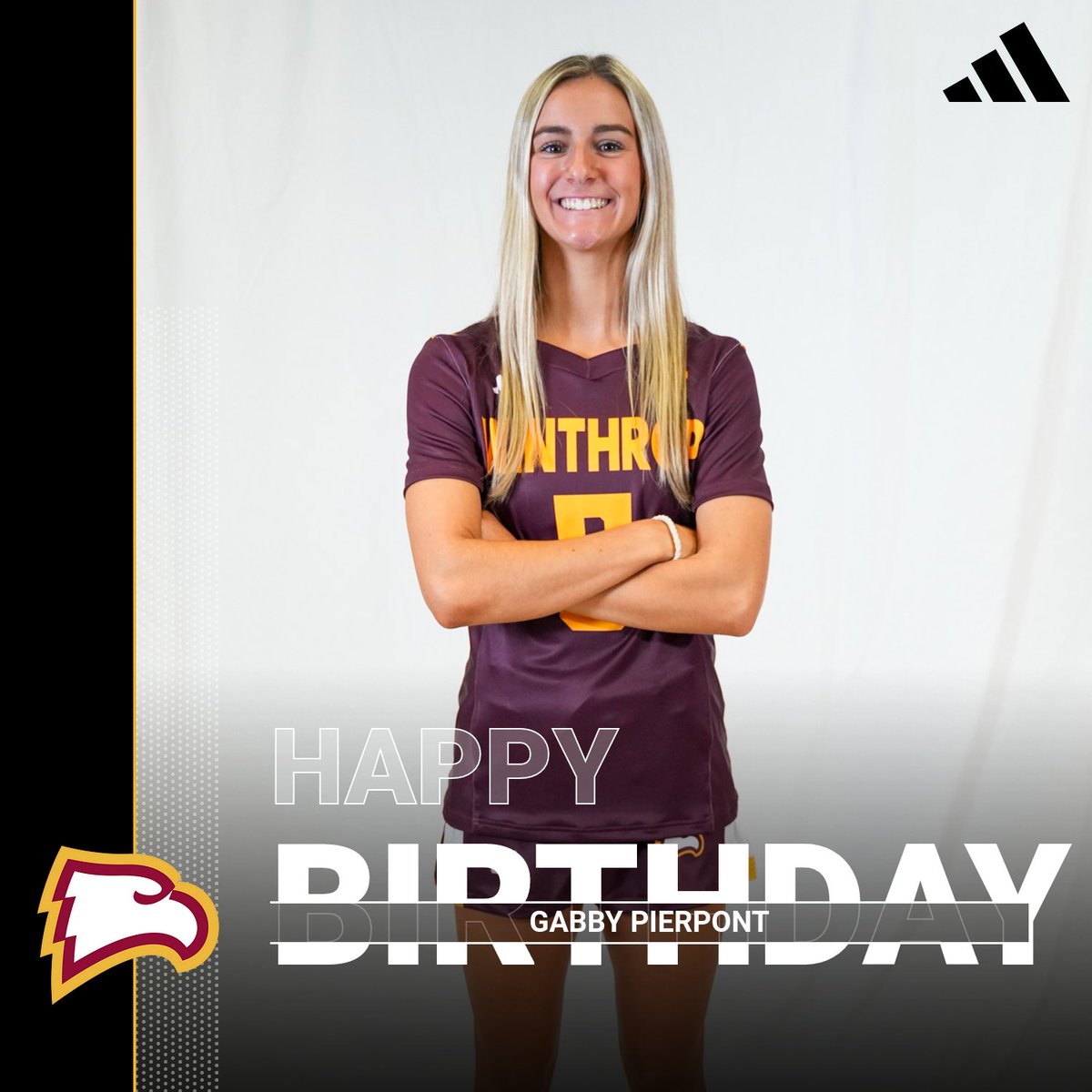WinthropLax's tweet photo. Please join us in wishing a very special 𝓗𝓪𝓹𝓹𝔂 𝓑𝓲𝓻𝓽𝓱𝓭𝓪𝔂 to this hardworking midfielder, loving friend, and rockstar student! We are so proud of you and all you do, #5! Happy Birthday! 🦅💛🥳
•
•
•
#GoEagles | #ROCKtheHILL https://t.co/IhzVgpTRFA