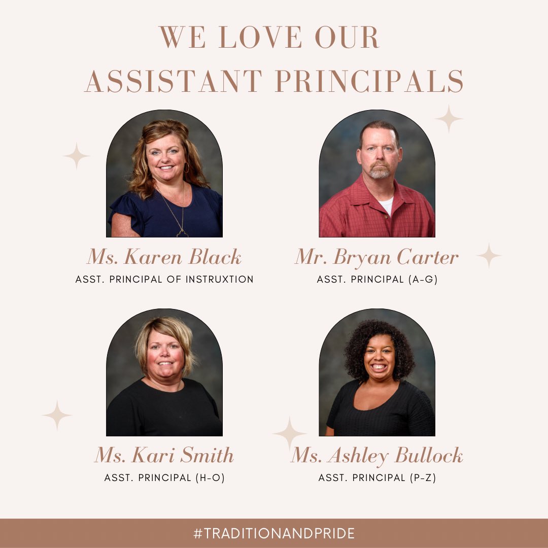 Gbhwildcats's tweet image. We LOVE our assistant principals! #adminteam #traditionandpride