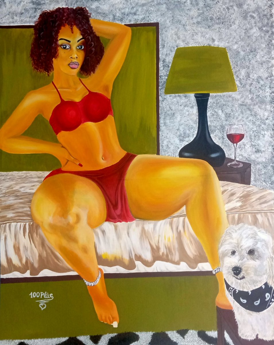 100artss's tweet photo. Title: Yolo
Size: 130*100cm
Materials used: oil on canvas
Artist: @100pitie

.
.
.
. @yolo_the_queen_
 @bebe_squeen

#gesturedrawing #figurativeart #draw #artist #watercolorportrait #watercolorportraits #drawingfaces #malen #kunst #watercolorpainting #acuarela #painting https://t.co/MDBsywSMMM