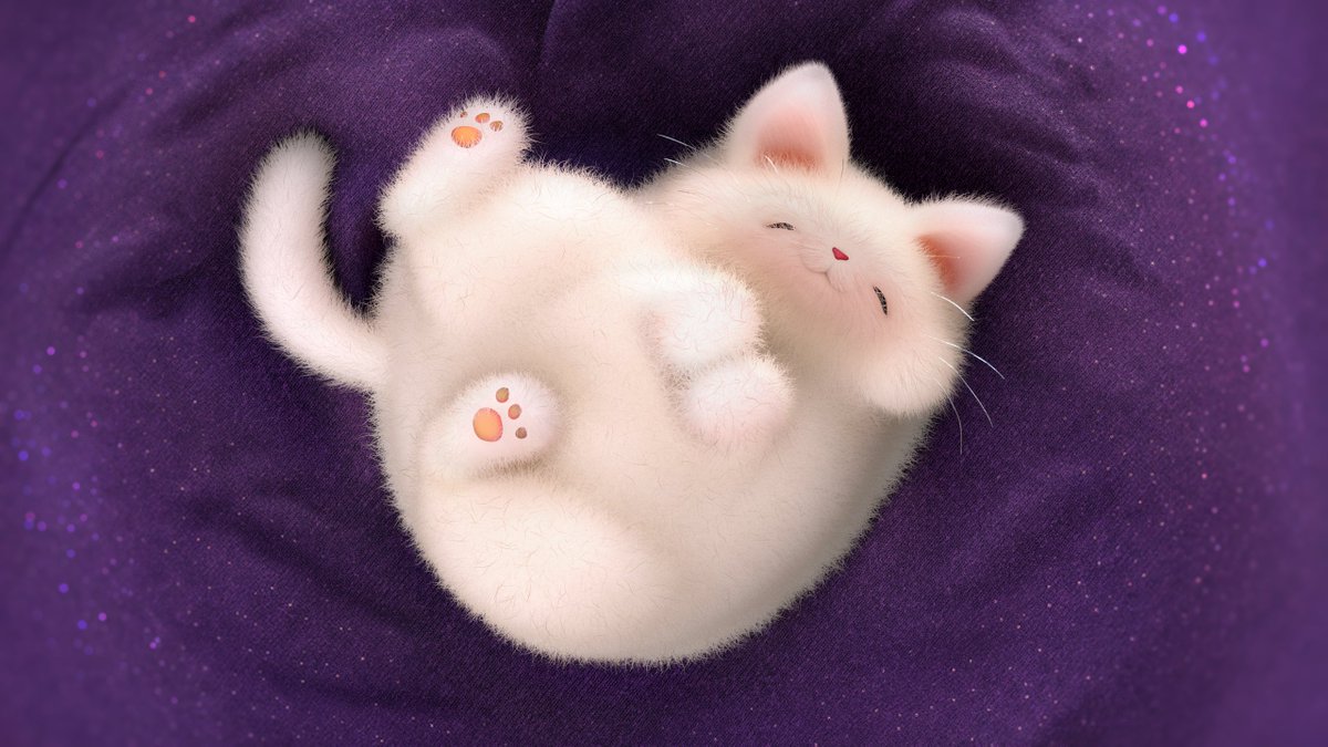 unexpectedtoy's tweet photo. "Falling Asleep" - Another sleepy kitty.  😸💤

Sculpted in Zbrush &amp; rendered in Keyshot.

More daily creations over here on DeviantArt https://t.co/uZkunmIp6p

#zbrush #3dart #digitalart #keyshot #3Dartist #artistsontwitter #3dsculpt https://t.co/mTyXg8jSLV