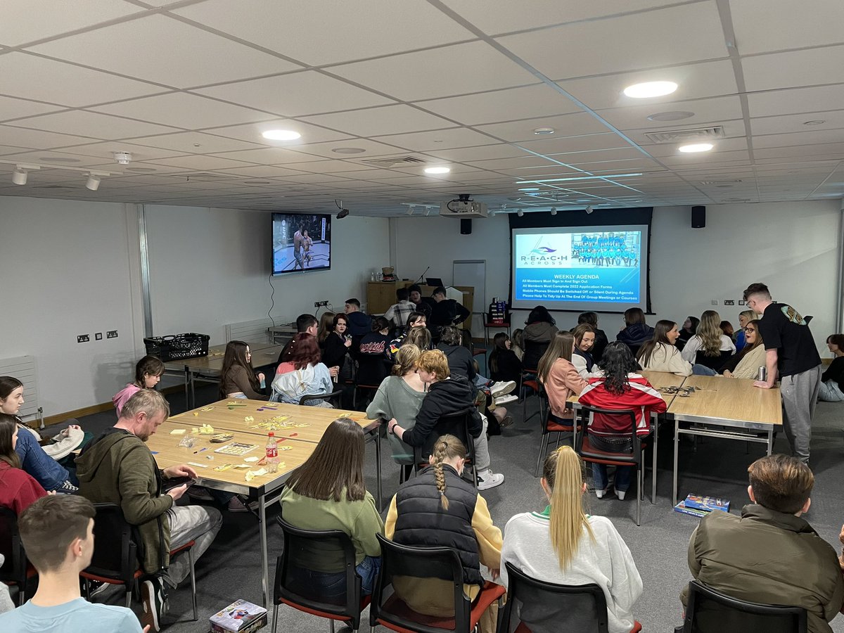 REACHAcross1's tweet photo. Brilliant to see a packed Agenda for club night tonight, with members from all four of our Spring Residentials in attendance! https://t.co/V3ahAwbyHY