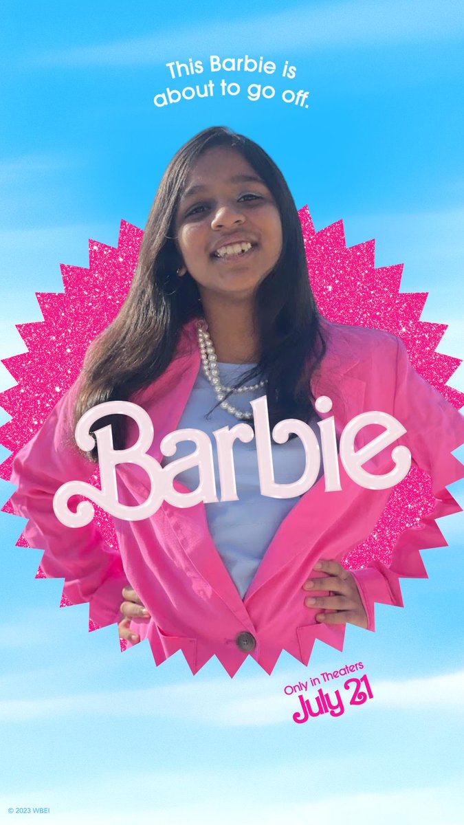 AmazingDevya's tweet photo. On the barbie band wagon.....
Barbie ๐
#amazingdevya https://t.co/MrgVlnWWmh
