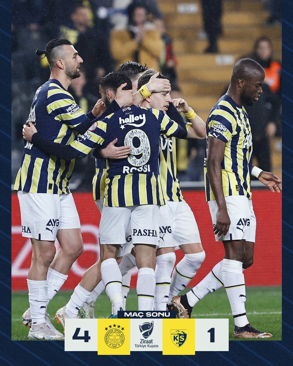 Ziraat Türkiye Kupası'nda yarı finaldeyiz! 💪