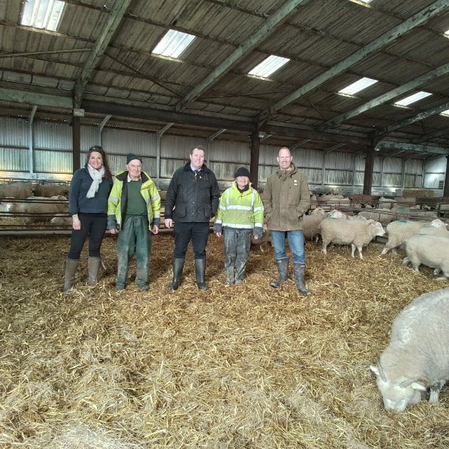 Delighted to welcome <a href="/Mark_Spencer/">Sir Mark Spencer</a> to Exmoor today to meet with hill farmers. Discussions were held around the support schemes, sharing experiences and challenges and our hopes for the future. #familyfarms #naturefriendlyfarming #farmedlandscape #foodproductioniskey