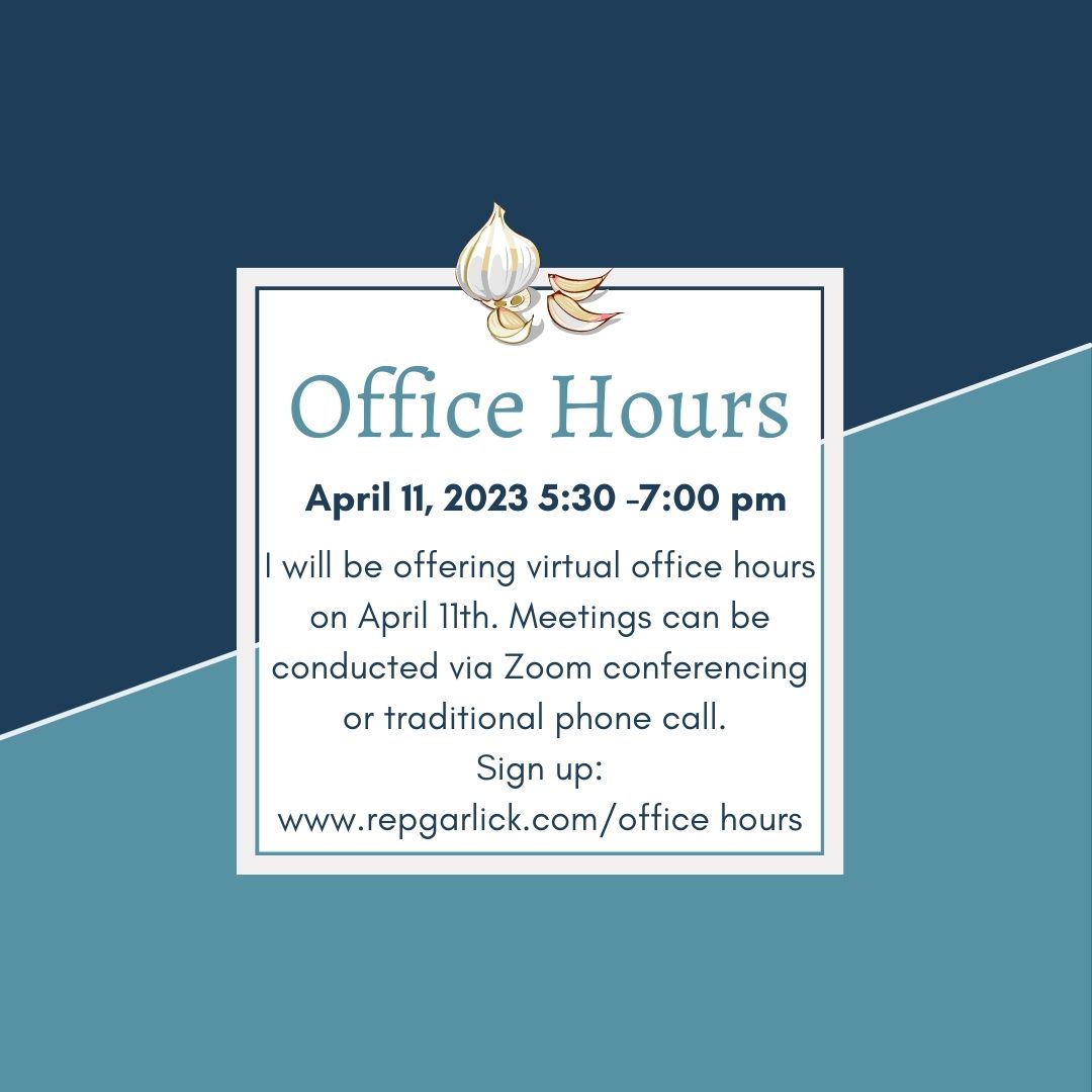 On Tuesday, April 11, 2023 I will be offering virtual office hours from 5:30PM - 7:00PM. Meetings can be conducted via Zoom video conferencing or traditional phone call. Sign up for an appointment using the link: calendly.com/d/zzy-ftg-bm3/…