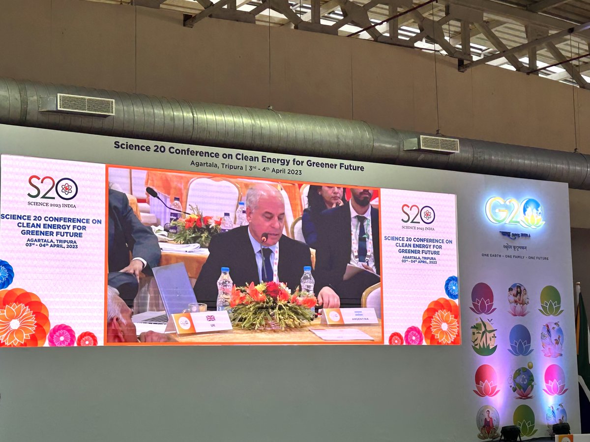 DebayanEpygen's tweet photo. Participated in G20 Science summit Tripura which took strides on Green Renewable Energy. Enzymes play key role. Impeccable arrangements by Tripura Govt showed the state is future ready. @narendramodi @DrManikSaha2 @g20org @S20_India @PrinSciAdvGoI @Ashutos61 https://t.co/2yDclotxMU