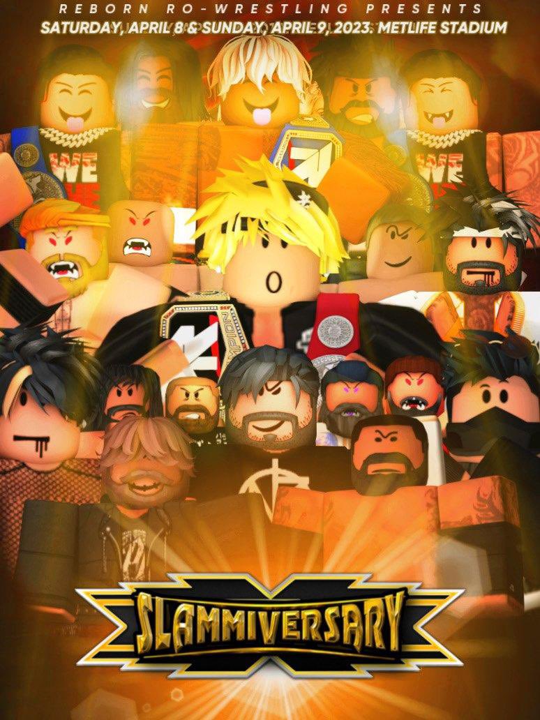 RRWPLUS's tweet photo. RRW Presents: Slammiversary 3 

Date: April 8th &amp; April 9th, 3PM ET

LIVE: https://t.co/rqVypdd23l

The Grandest Stage of Them all comes to @MetLifeStadium. https://t.co/oz1Dx8qrtp