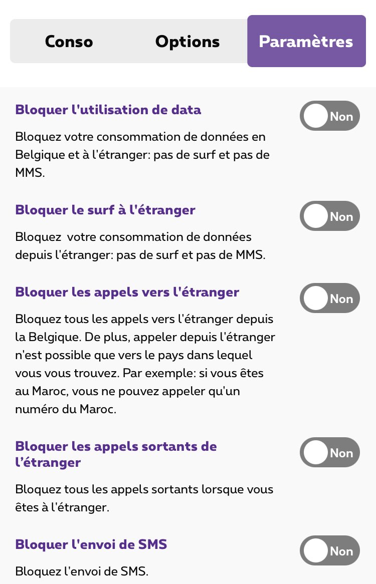 vbrabant's tweet photo. Hello @proximus
Une idée pourquoi je ne peux avoir de connection internet en cellulaire pour le moment alors que je suis en france ? https://t.co/TOPNs9F4jv