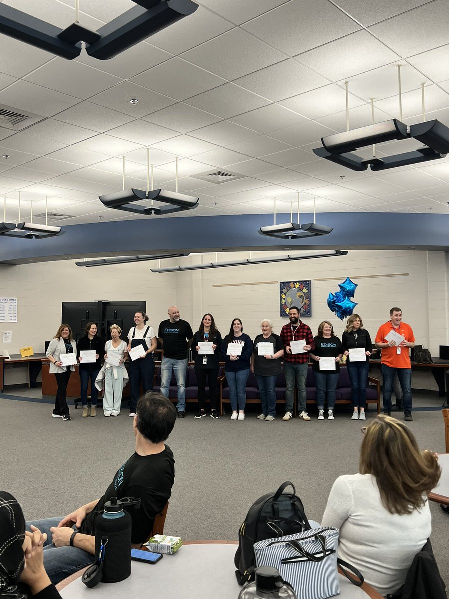 Nathaniel Testroet (@ntestroet) on Twitter photo EMS teacher of the year is Mr. Dave Baron. A fantastic and supportive science teacher and department chair. Congratulations! <a href="/lyons_barton/">Erin Lyons-Barton</a> <a href="/MeridenK12/">Meriden K12</a>
Congrats to all teachers that were nominated as well. EMS teacher of the year is Mr. Dave Baron. A fantastic and supportive science teacher and department chair. Congratulations! <a href="/lyons_barton/">Erin Lyons-Barton</a> <a href="/MeridenK12/">Meriden K12</a>
Congrats to all teachers that were nominated as well.