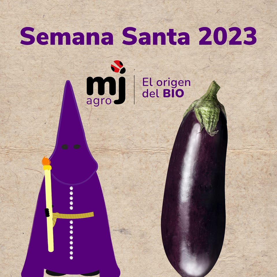 Poli_ElEjido's tweet photo. Patrocinador Oficial del Pvo El Ejido
💙MJ AGROASESORES💙
Nuestra #semanasanta✝️ también está presente en nuestras #verdurasecologicas🍆
Desde #MJAgro🐞 deseamos que paséis una feliz😃 Semana Santa y que aprovechéis estos días para 𝐜𝐨𝐦𝐞𝐫 𝐦á𝐬 𝐬𝐚𝐧𝐨, más #ecologico🌱 https://t.co/hCalgXmcMG