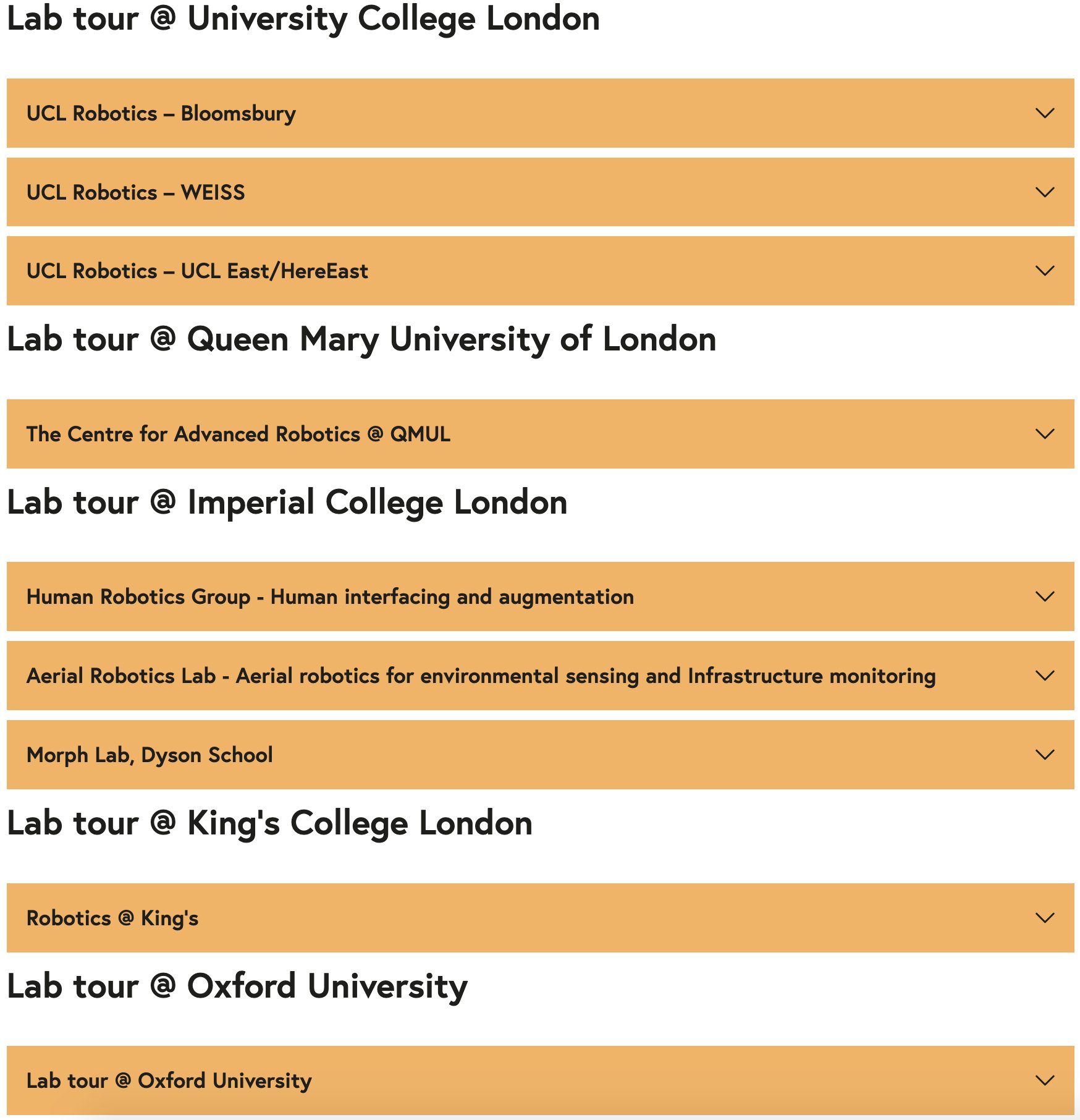 ICRA2023 on Twitter "Registration for ICRA2023 lab tours is now open
