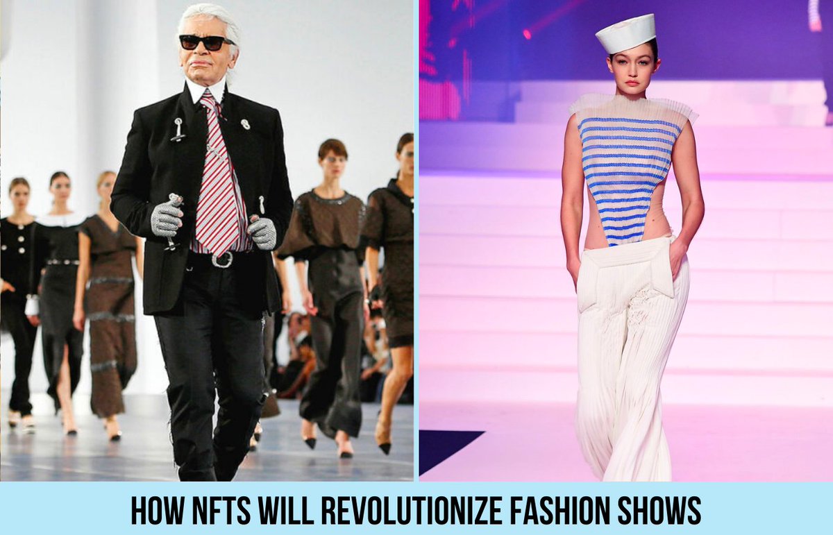 I've attended +30 fashion shows this year, on-site and digitally. 

I analyzed them one by one and found 7 ways NFTs could revolutionize them all.

Let’s dive in 🧵👇

(1/11)