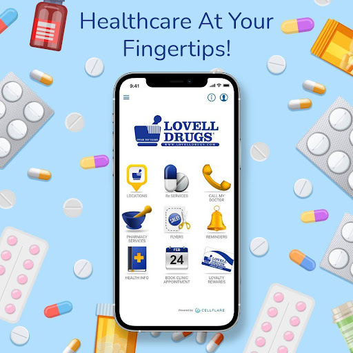 Need to refill a prescription? There's an app for that! Download the Lovell Drugs app today.

#localbusinesssupport #localbusinessowners #localbusinessowner #app #download #localbusinesslove #localbusinesses #PharmacistsProvideCare #pharmacist #Pharmacy #pharmacist #pharmacists