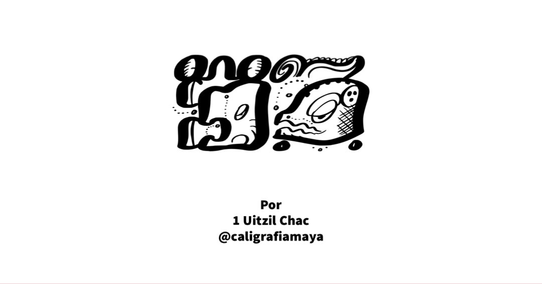 Este es el boceto del logotipo que diseñé para el Maaya Winal del 2022 ¿Qué les parece? 

#glifosmayas #mayanglyphs