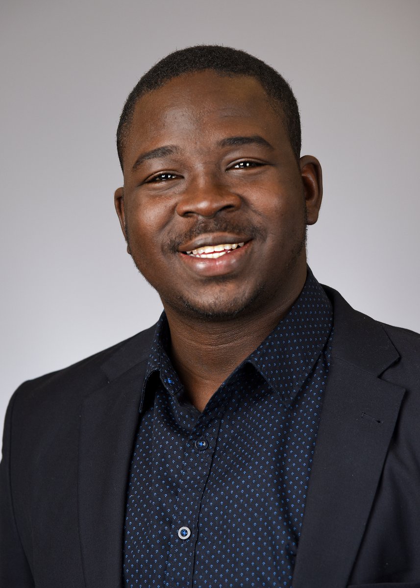 MSHSgrad's tweet photo. Pelumi Adedigba came to the @IUICMH from Ogun State, Nigeria. Working in the lab of Dr. Brenda Smith, his focus is on understanding how prebiotics affect the gut-bone axis. 
We're excited to see the contributions Pelumi makes to the musculoskeletal field! #GradStudentAppreciation https://t.co/nRVkf0sNC6