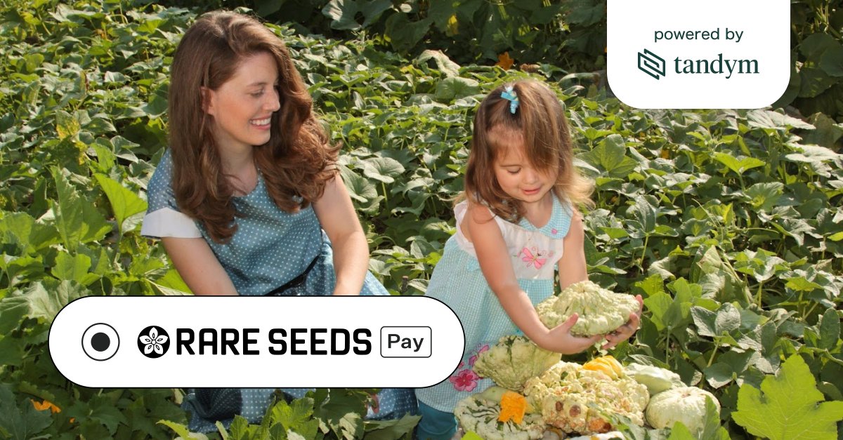 We’re proud to announce our partnership with @rareseeds as we launch Rare Seeds Pay! Customers can earn 5 points per dollar on every purchase on thousands of heirloom seed varieties. Learn more at hubs.la/Q01KBc240 #bakercreek #rareseeds #loyalty #ecommerce