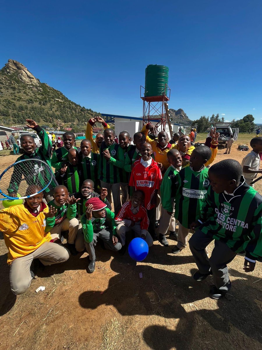 ActionIreland's tweet photo. Final deliveries at Seboka too today.  The smiling faces say it all.  #workingtogether #togetherwecan #togetherwearestronger #workingtochangethefuture #lesotho #lesotho2023 #aport #health #education 
@PortmarnockCS https://t.co/bX9eeQEdPV