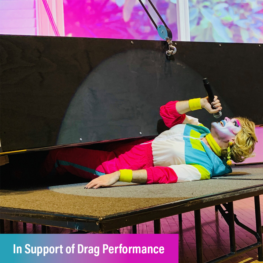 NPNarts's tweet photo. NPN stands with and celebrates trans and queer artists and artforms. We are sharing the Performing Arts Alliance's statement in support of drag performance, which is under attack by harmful measures across the US.

https://t.co/kcjOQJdZyy

📸: @TheCarlaRossi https://t.co/BoNtC6QpQz