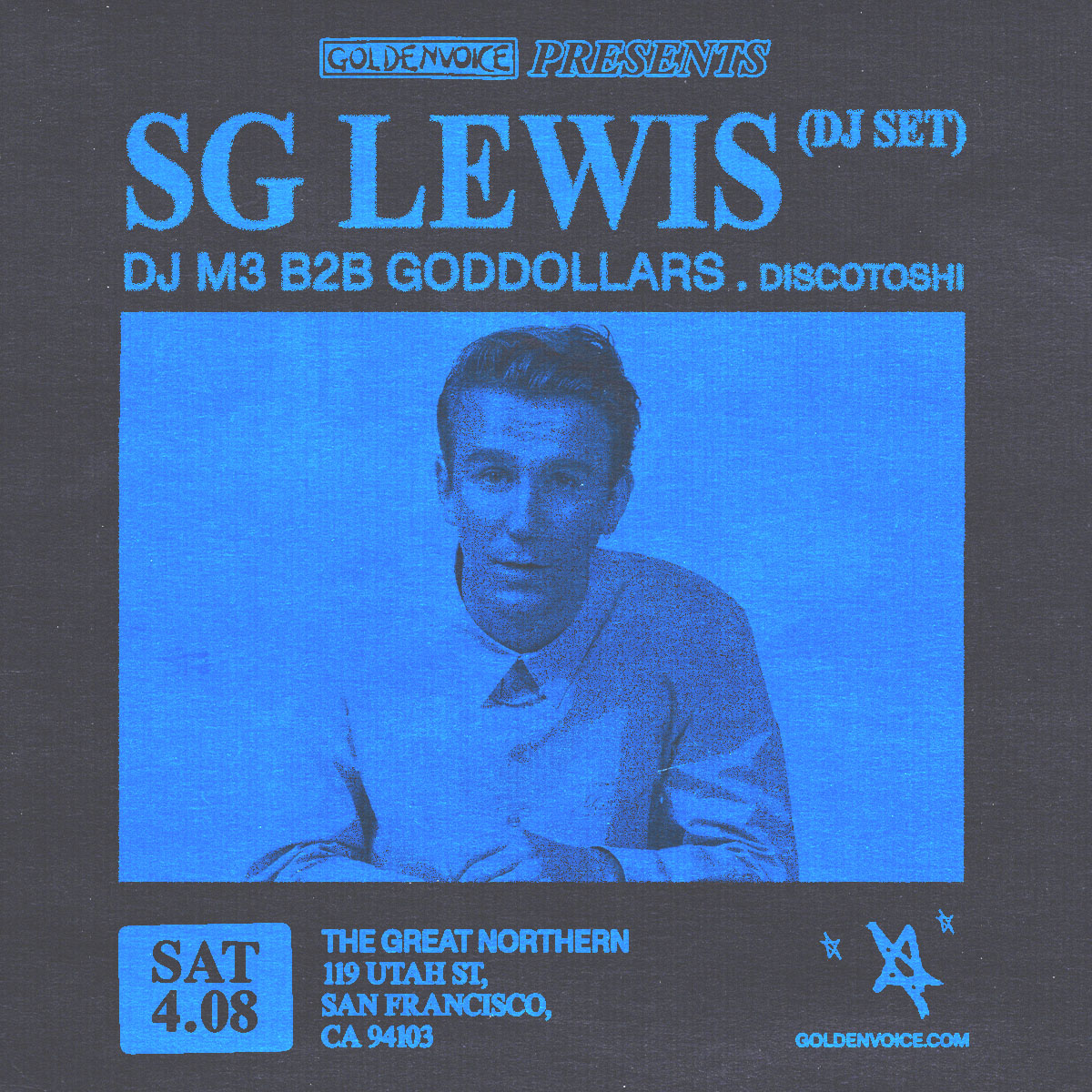 Saturday night 🌃🌃

The incomparable SG Lewis is in the building for a can't-miss DJ set 🙌 with support from DJ M3 b2b Goddollars and Discotoshi!

➕ He2She and Combover in the Loft

Get your tix while they last here 👉🎫 axs.com/events/479980/…