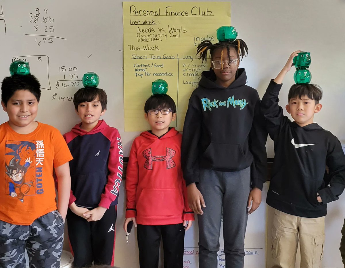 worcesterpublic's tweet photo. In @worcesterpublic, 10 schools are teaching grade 5 &amp; 6 students about personal finance in after-school clubs!

The schools are Belmont Street, Clark Street, Goddard, Heard Street, Norrback, Quinsigamond, Tatnuck Magnet, Vernon Hill, Woodland, and Worcester Arts Magnet. https://t.co/noUObW2x15