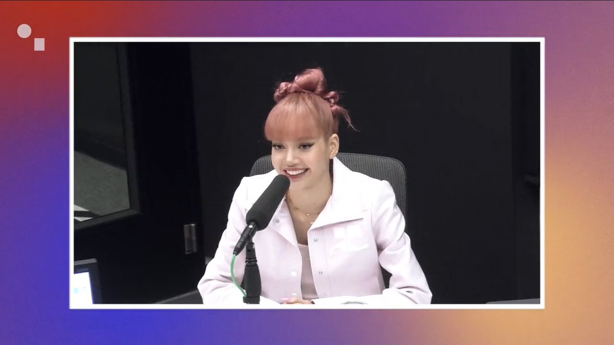 THIS JUST IN! 

with the most watched #AudacyCheckIn last year was with @BLACKPINK's ✨ LISA  🖤 💖  here is another unseen interview where lisa talks about her process 

Exclusive interview: youtu.be/dNCWe_6HAM8