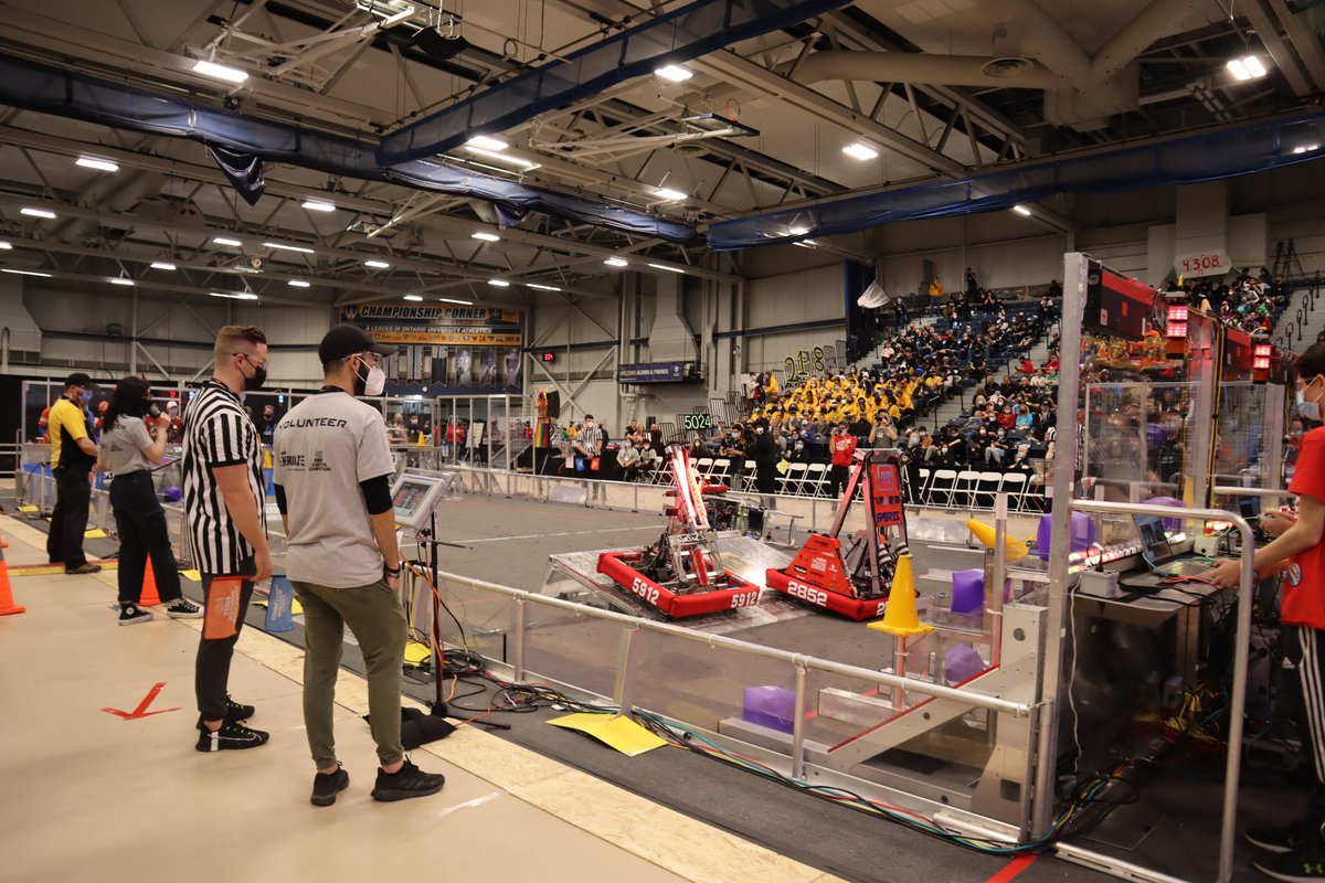 WEtechAlliance's tweet photo. Wishing the best of luck to all the regional robotics teams competing in this weekend's @CANFIRST Ontario Provincial Championship (Qualifying Championship)!
#OMGrobots #robotsareback https://t.co/gadixr6TNb