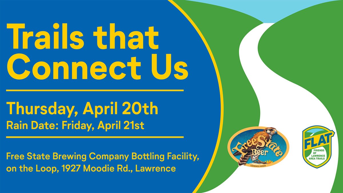 Join LiveWell Douglas County at Trails that Connect Us

Thursday, April 20,  5-8pm. (Rain date: April 21, 5-8pm)

Enjoy beer, food, live music, and learn more about local outdoor opportunities. Plenty of activities for kids.

Be sure to stop by our table!

facebook.com/events/7344966…