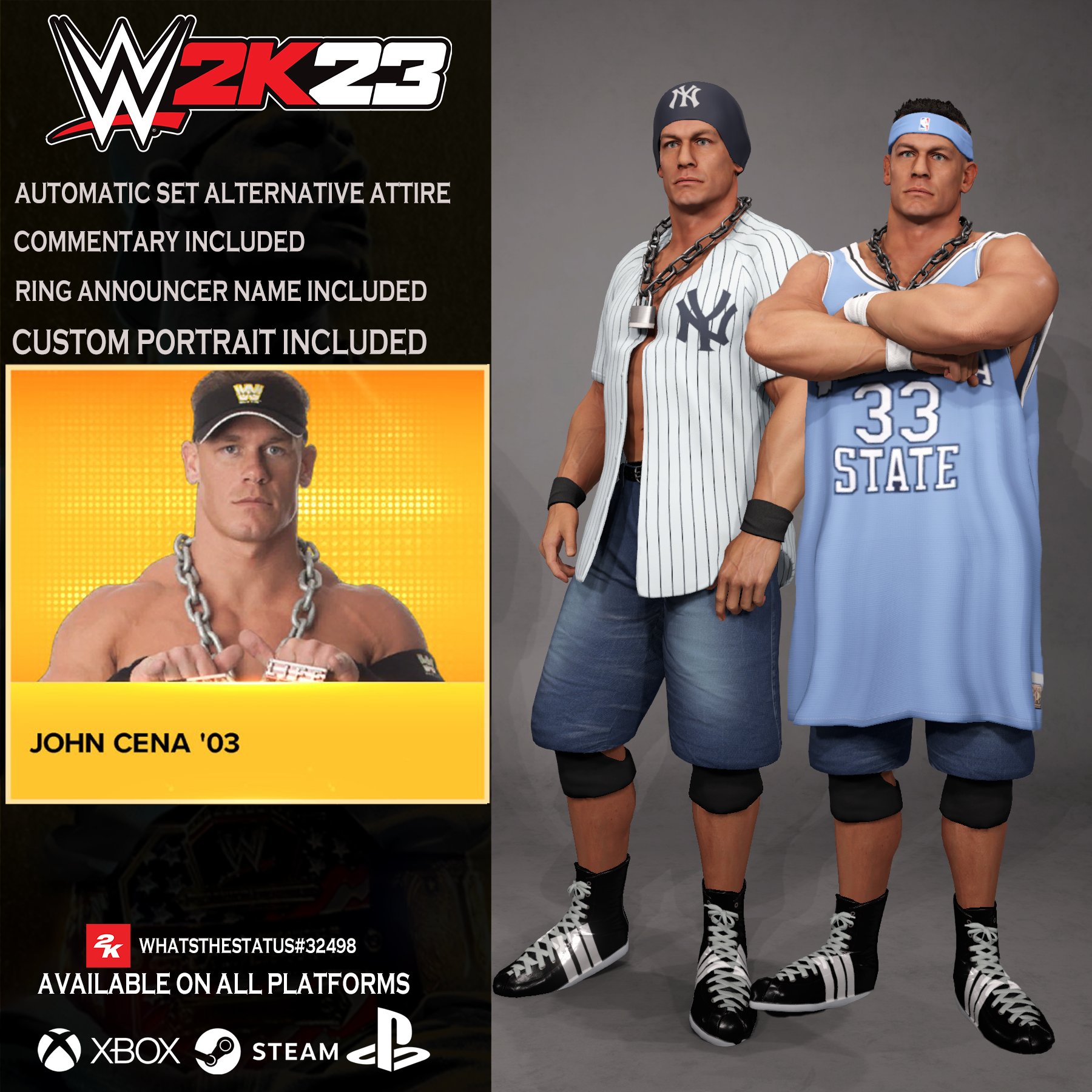 Wwe 13 John Cena Attires