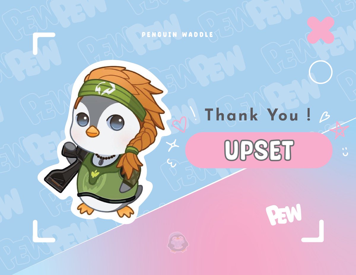 penguwadval's tweet photo. We’d like to say farewell to @upsetval, as they’ve decided to take a break from competing. We wish them well in the future and hope to see them back soon :)

More announcements soon! https://t.co/bYQnwlhhON