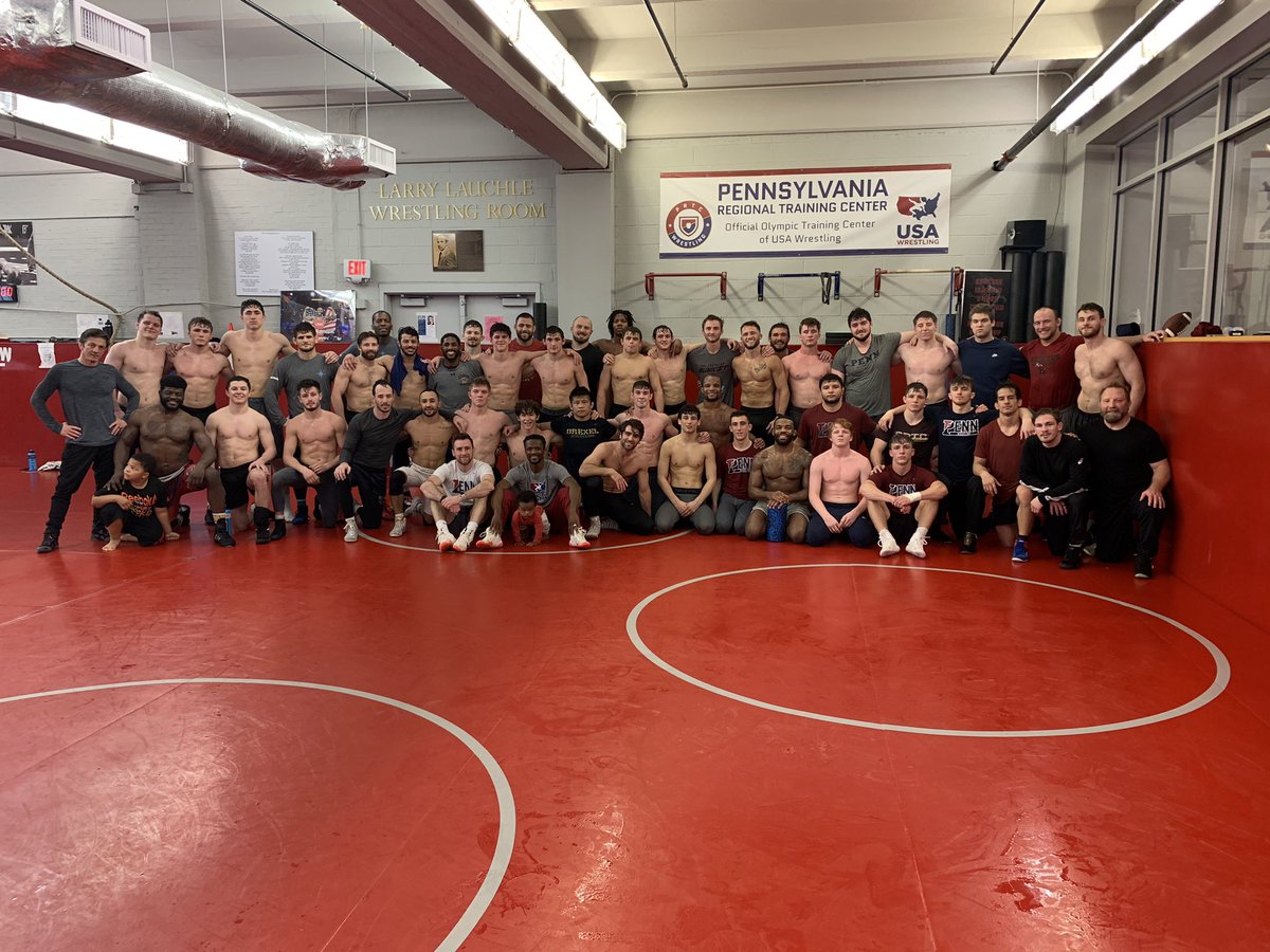 pennsylvaniartc's tweet photo. "It is literally true that you can succeed best and quickest by helping others to succeed." – Napolean Hill

We helped each other get better today. Thank you to all for a great workout!

@NYCRTC 
@LVACW 
@SunkistKidsWC 
@NebraskaWTC 
@DrexelWrestling 
@PennWrestling https://t.co/PHoLFzQY28
