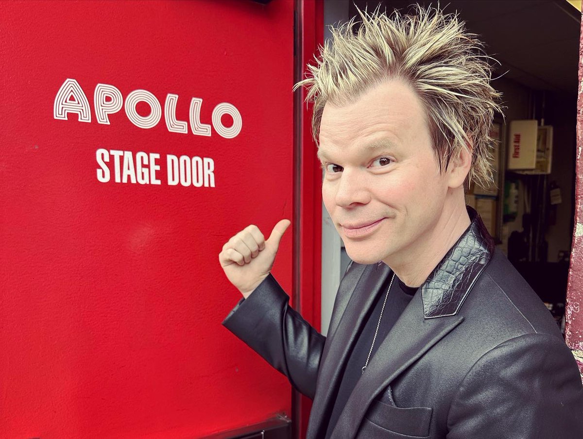 brianculbertson's tweet image. Having a blast today and the show is still 4 hours away! See you tonight NYC!! #theapollo #thetrilogytour