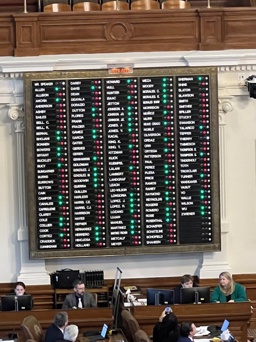 Here are all of the Texas Republicans that voted against a $10,000 pay raise for public school teachers: 

#txlege #txed